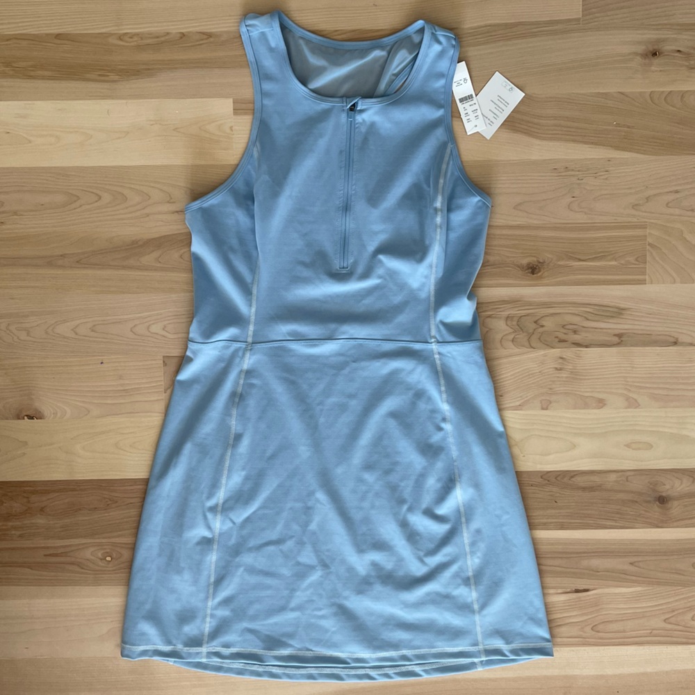 J Crew CloudStretch half-zip tennis pickleball dress